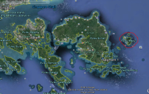 Lokasi Pulau Mapur